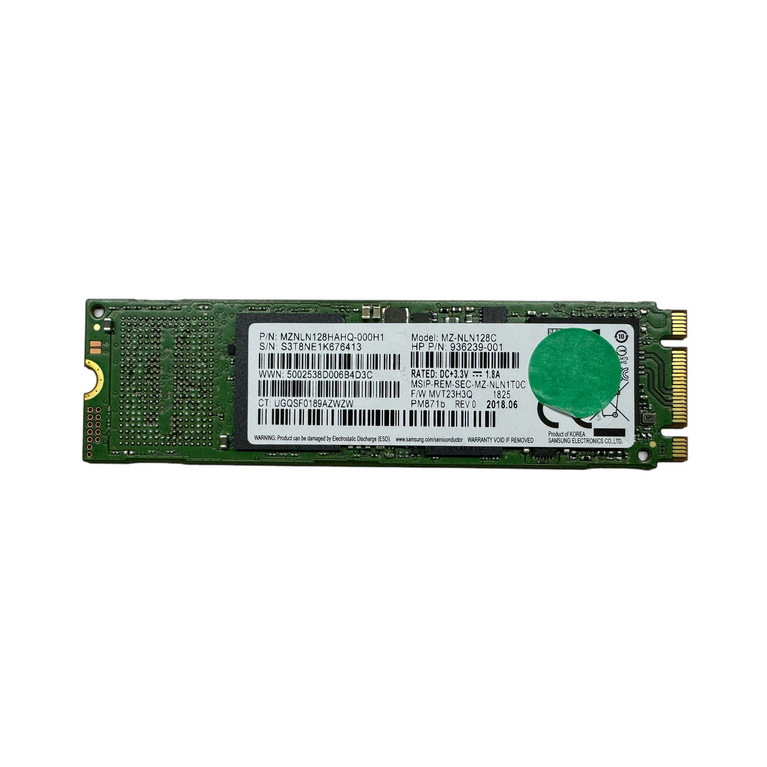 Opslag M.2 sata 2280, Samsung, 128Gb (MZNLN128HAHQ-000H1)